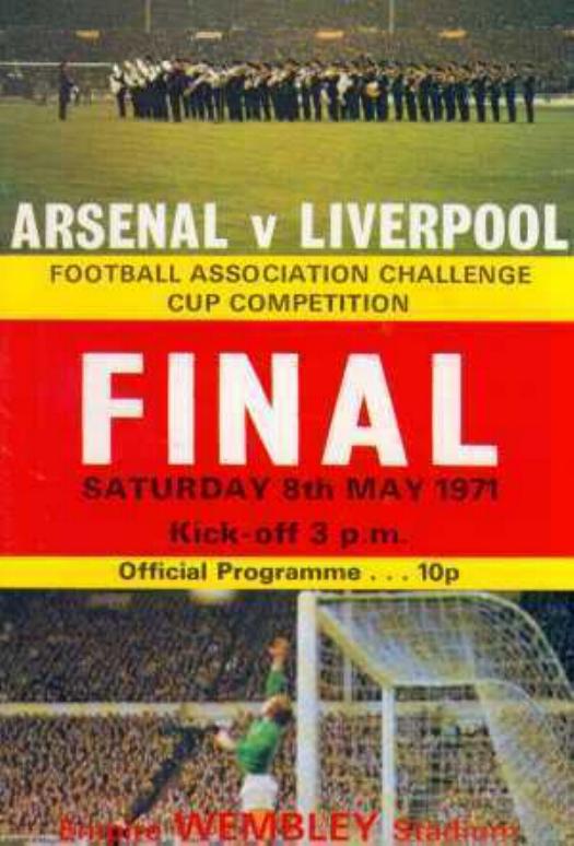 1971 FA CUP FINAL - ARSENAL v LIVERPOOL